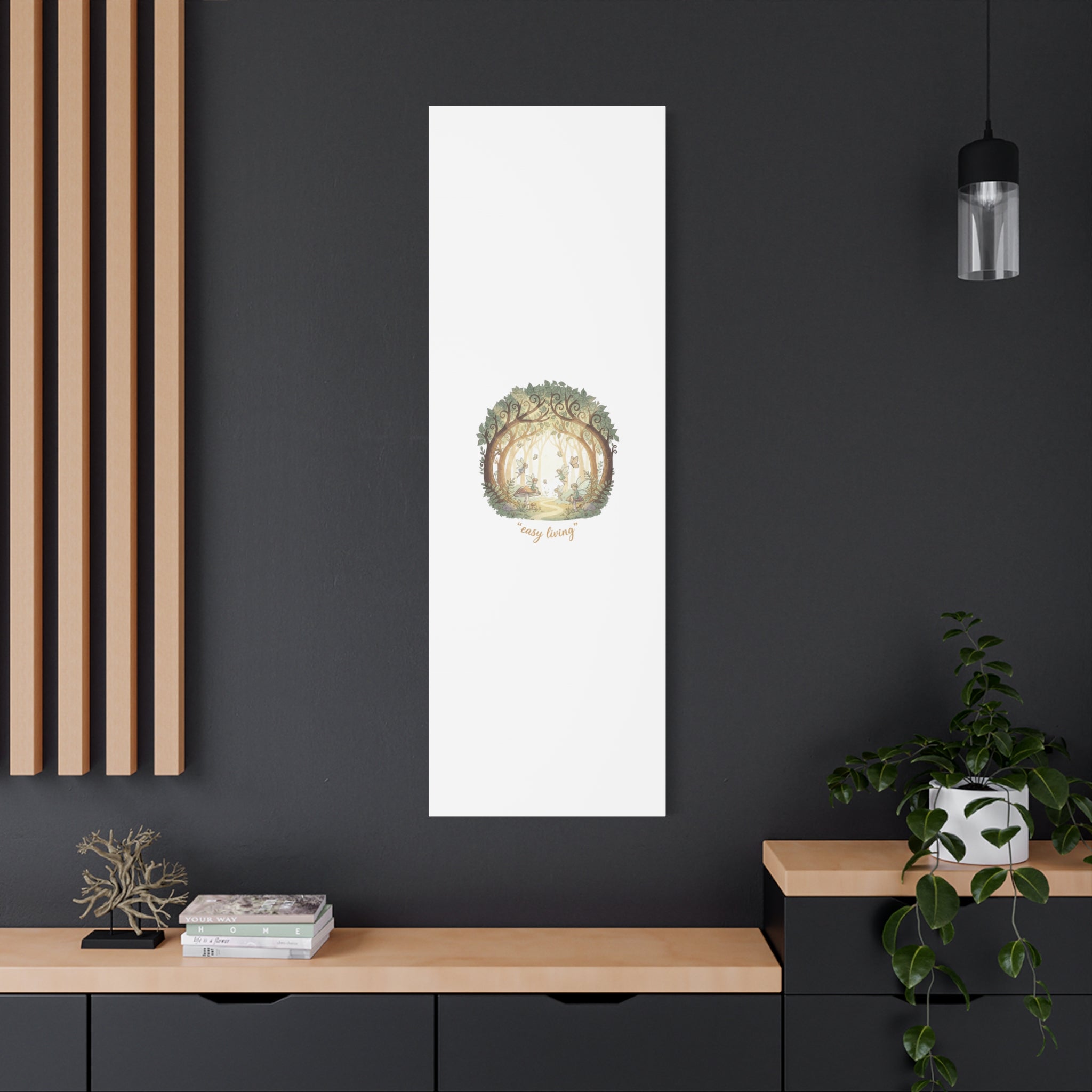 Easy Living Woodland Poster Canvas