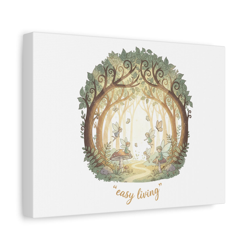 Easy Living Woodland Poster Canvas