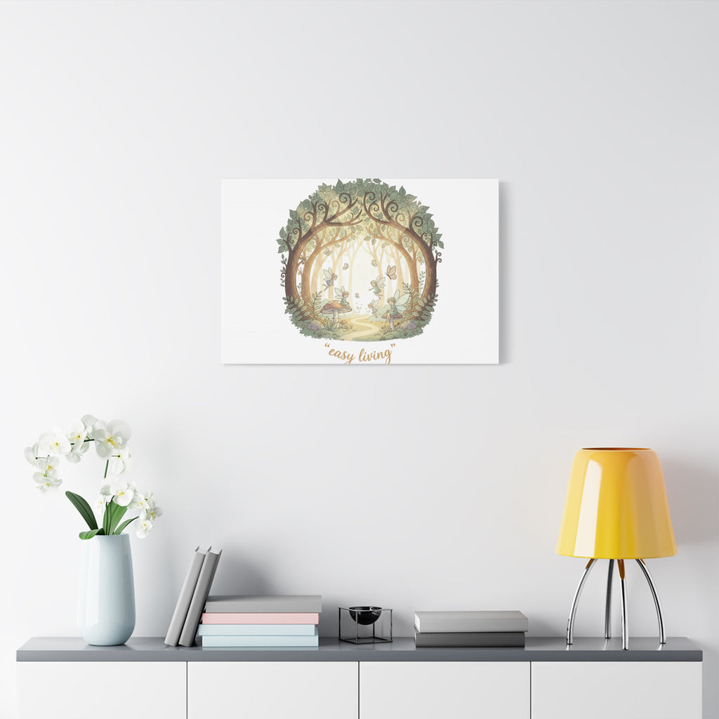 Easy Living Woodland Poster Canvas