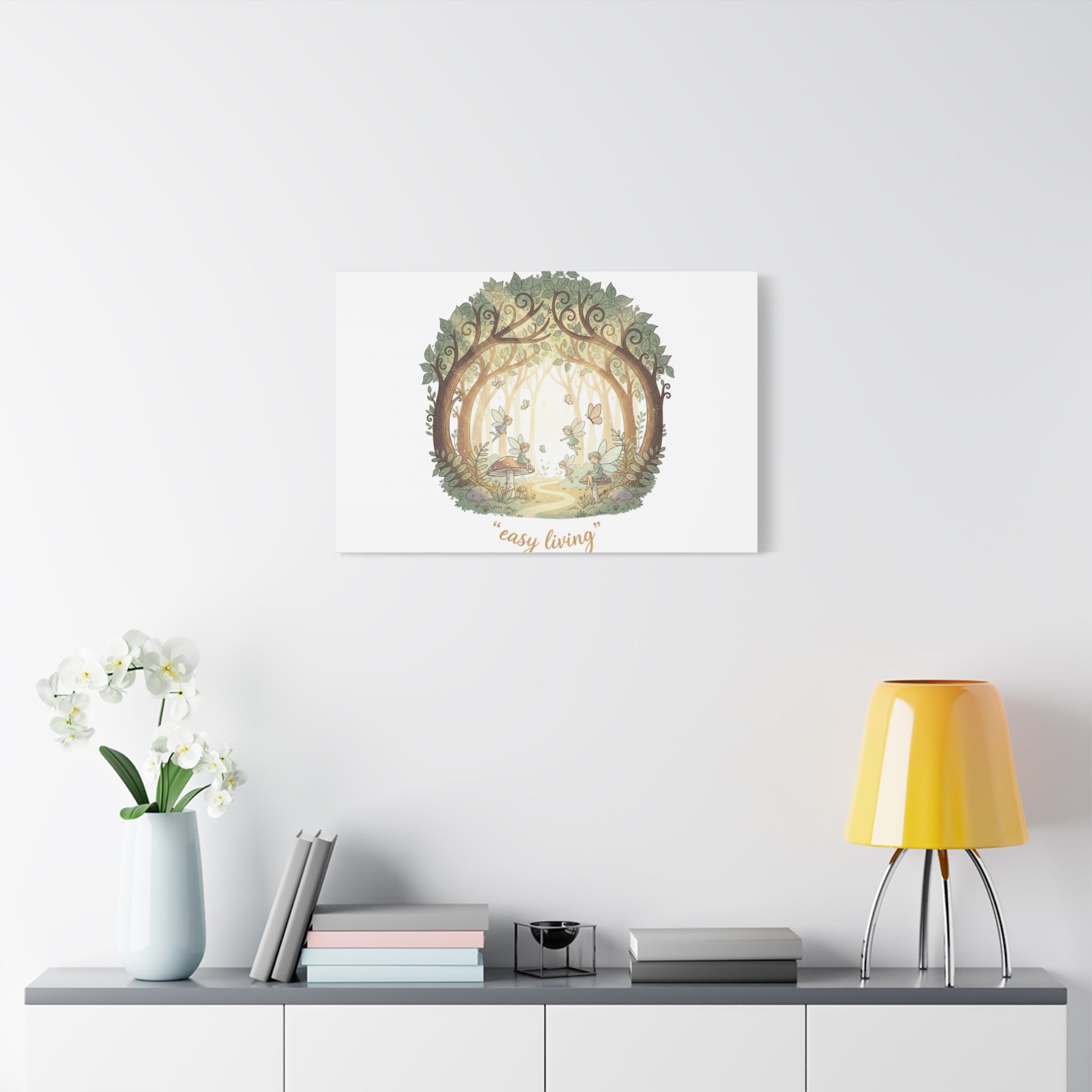 Easy Living Woodland Poster Canvas