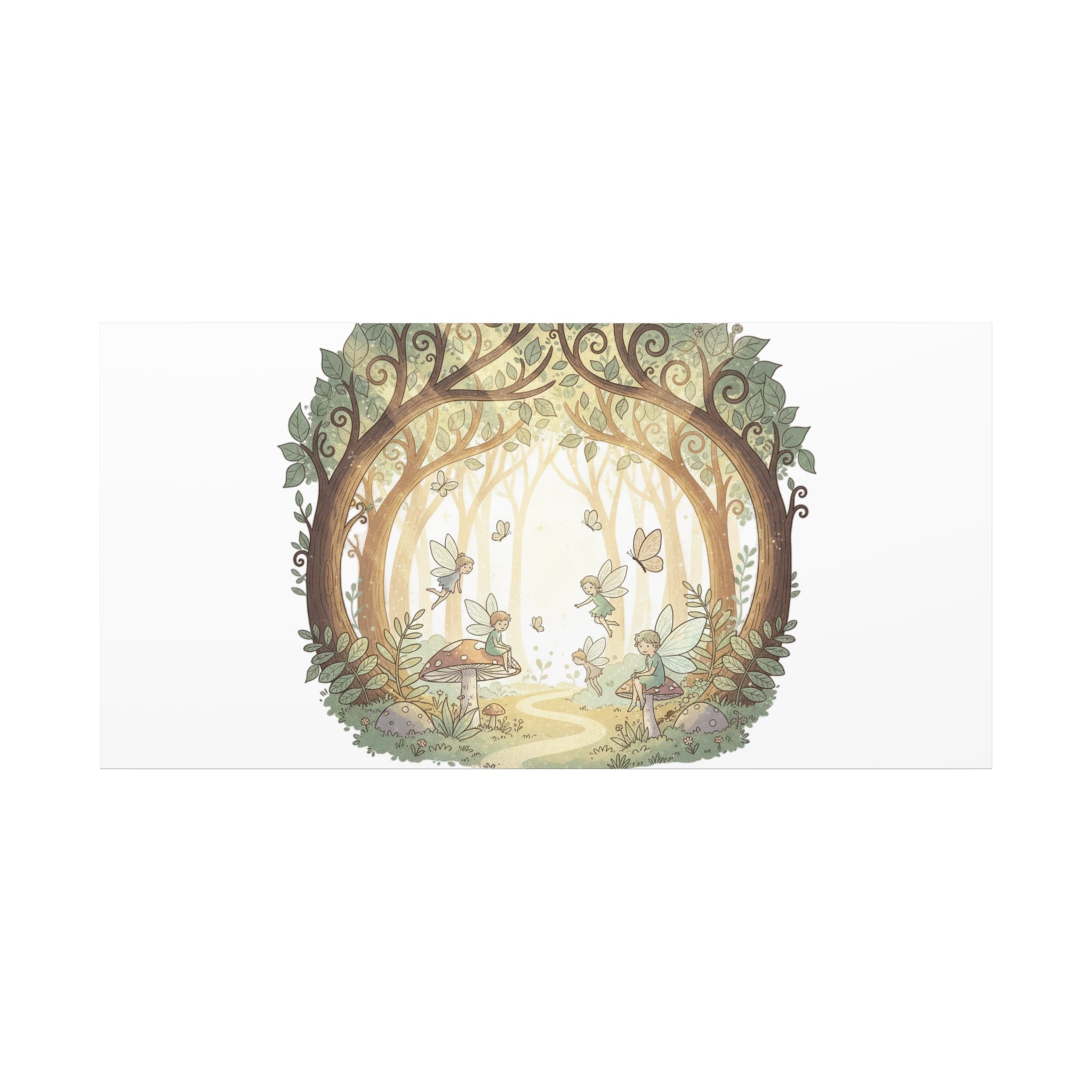 Easy Living Woodland Poster Canvas