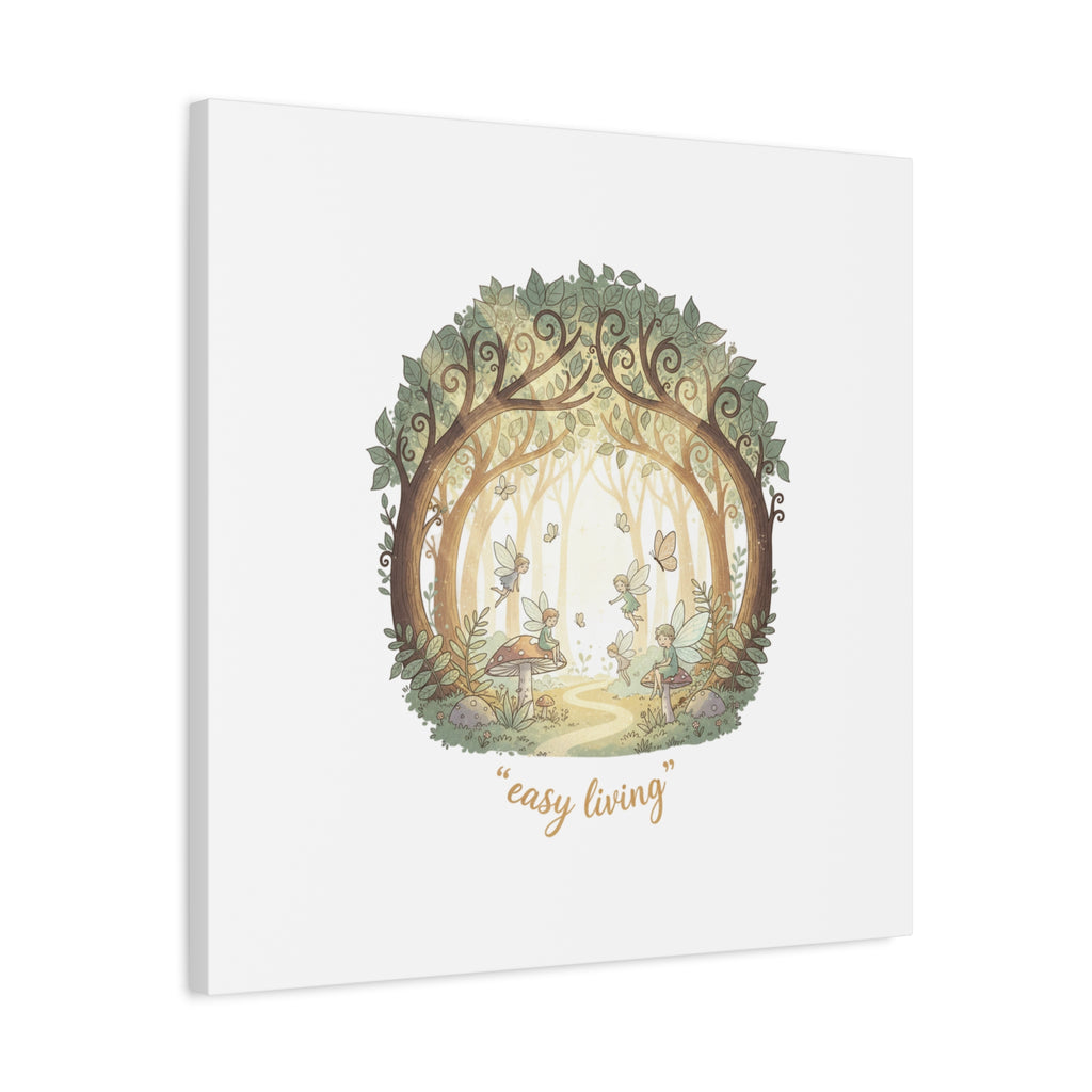 Easy Living Woodland Poster Canvas