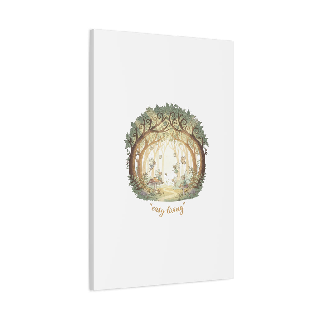 Easy Living Woodland Poster Canvas