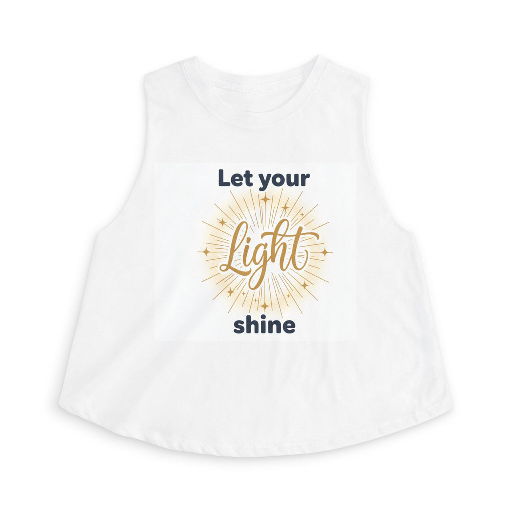 Let Your Light Shine Crop Top