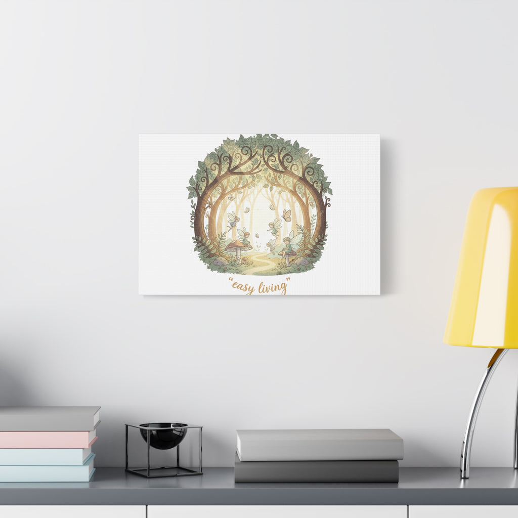 Easy Living Woodland Poster Canvas