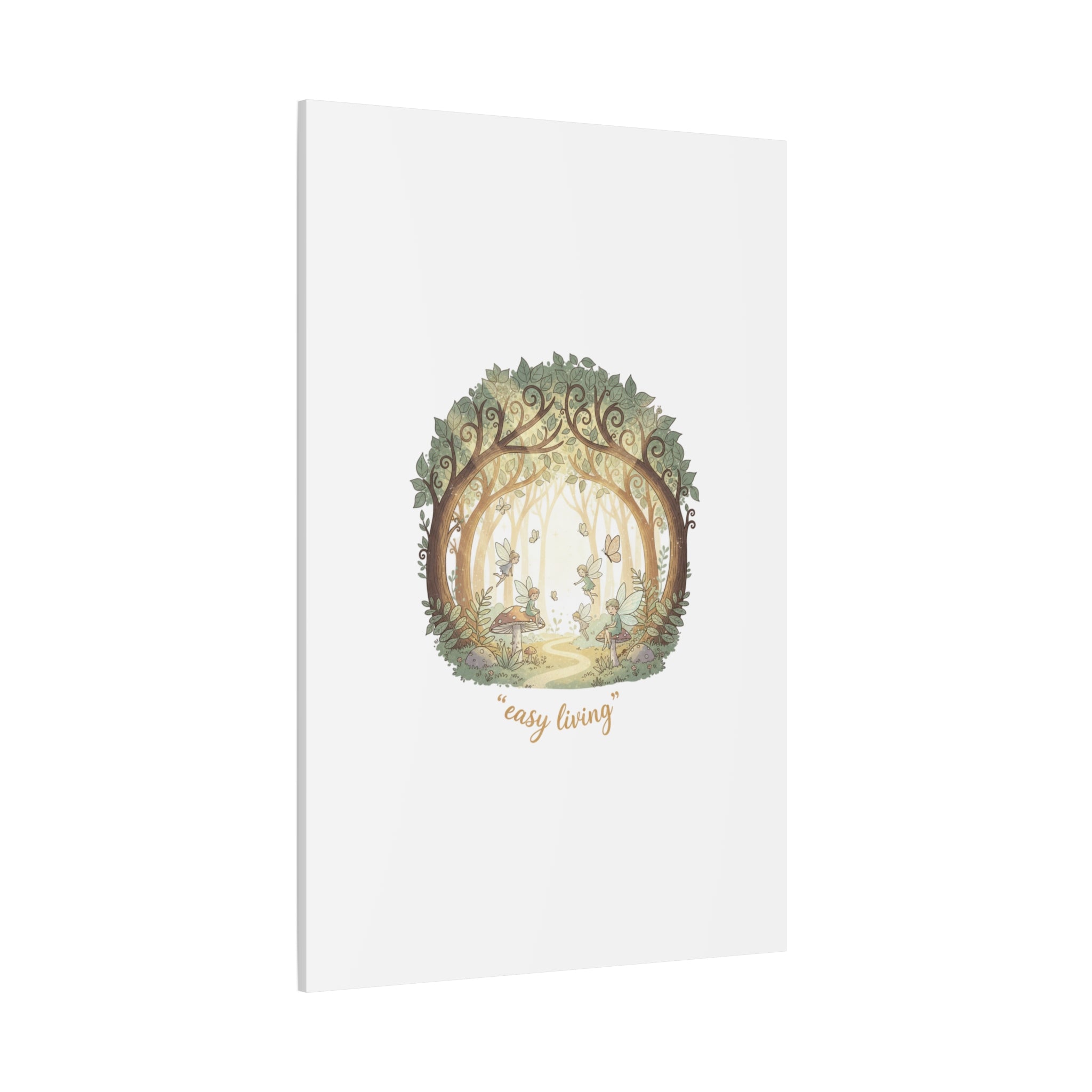 Easy Living Woodland Poster Canvas