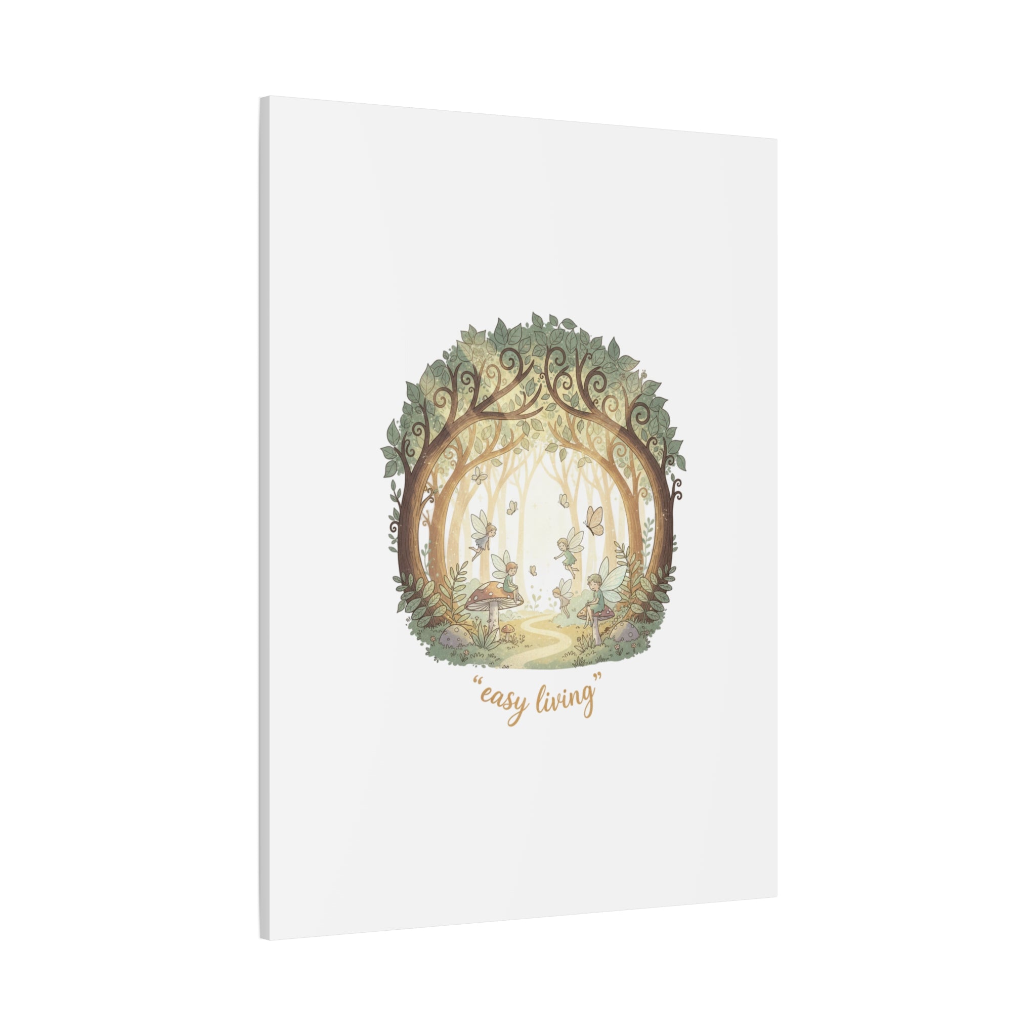 Easy Living Woodland Poster Canvas