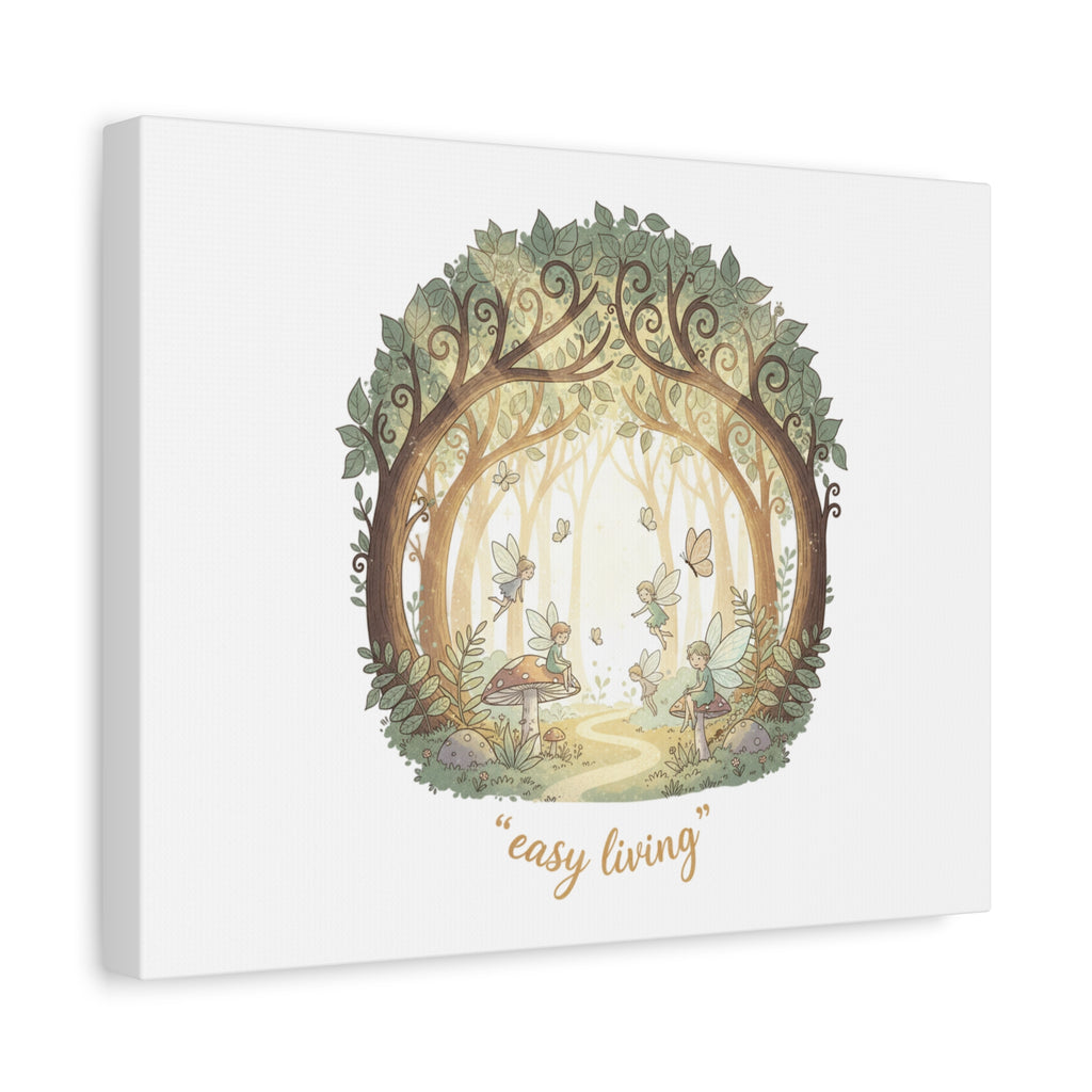 Easy Living Woodland Poster Canvas