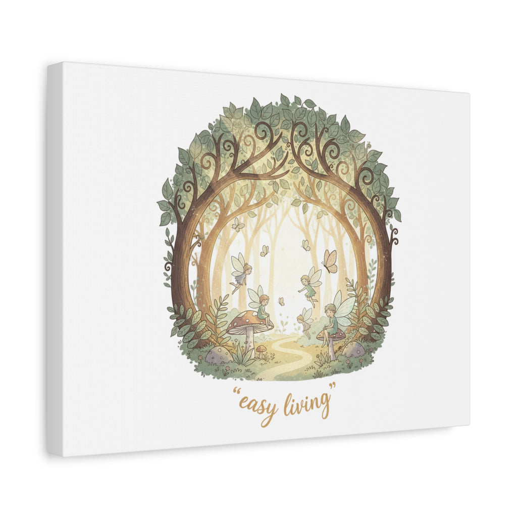 Easy Living Woodland Poster Canvas